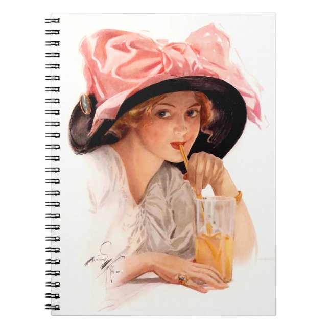 Harrison Fisher: Refreshment Anteckningsbok (Framsidan)