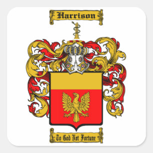 Harrison Fyrkantigt Klistermärke