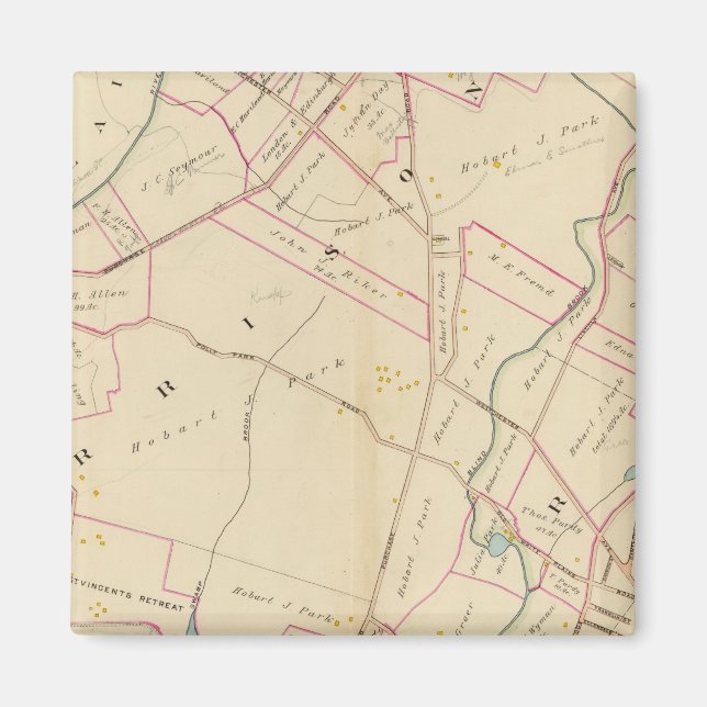 Harrison, Rye, New York Magnet (Framsidan)