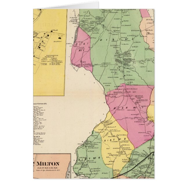 Harrison, Rye städer Hälsningskort (Framsidan)