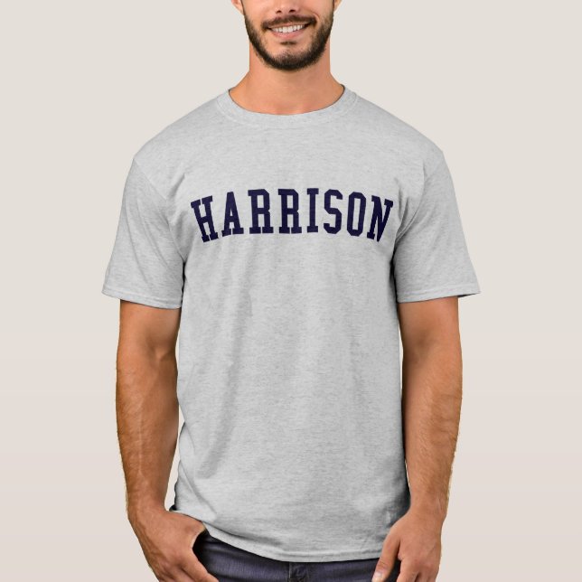 Harrison universitetenT-tröja T-shirt (Framsida)