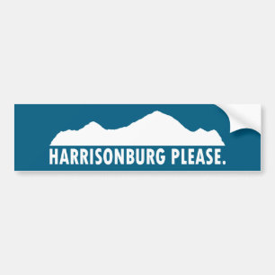 Harrisonburg Virginia Snälla Bildekal