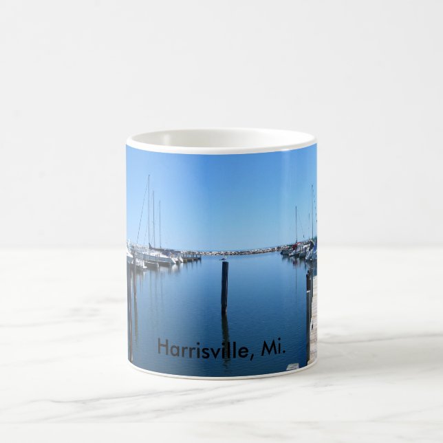 Harrisville Michigan Kaffemugg (Center)