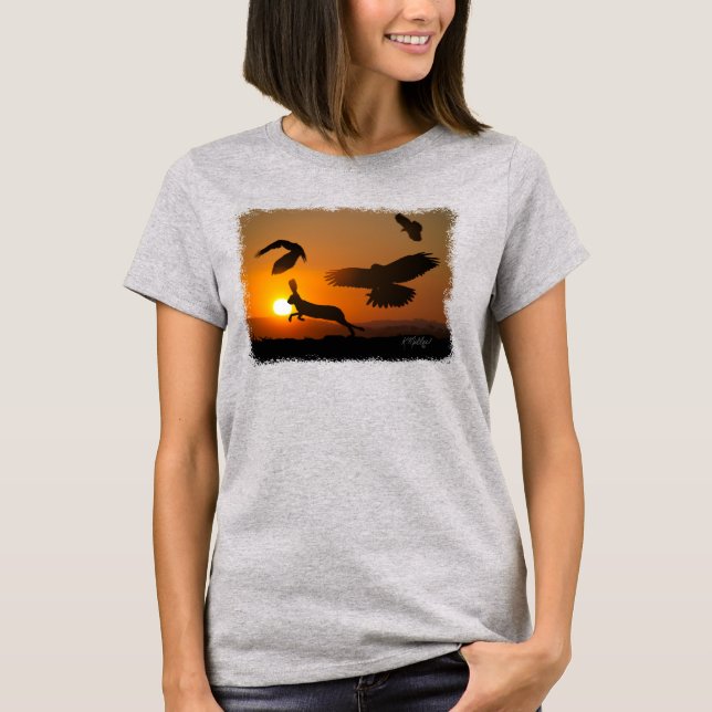 Harrisvråkars jakt t shirt (Framsida)
