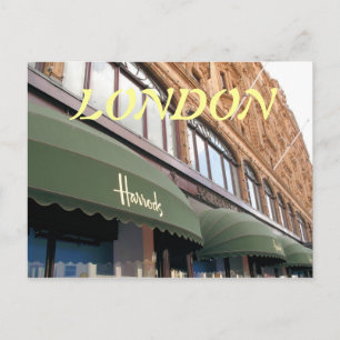 Harrods London UK-vykort Vykort