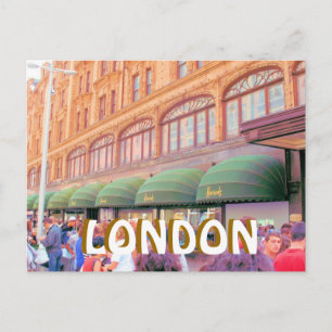 Harrods London-vykort Vykort