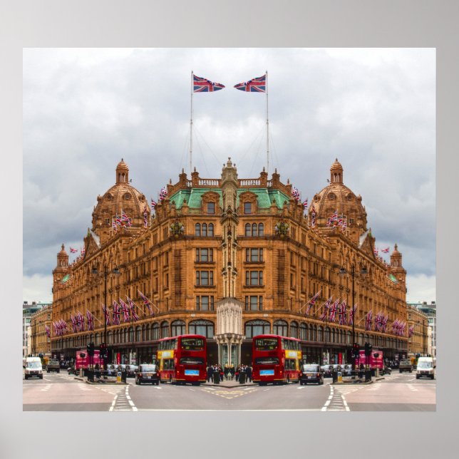 Harrods of Knightsbridge HDR Poster (Framsidan)
