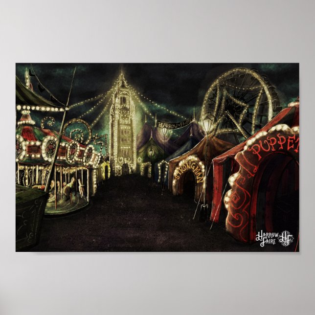 Harrow Faire Poster Skriv ut (Framsidan)