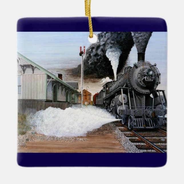 Harrow, ON Depot av Tom Rock Julgransprydnad Keramik (Framsida)