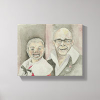 Harry Backe och Lord Alan Sugar puppet