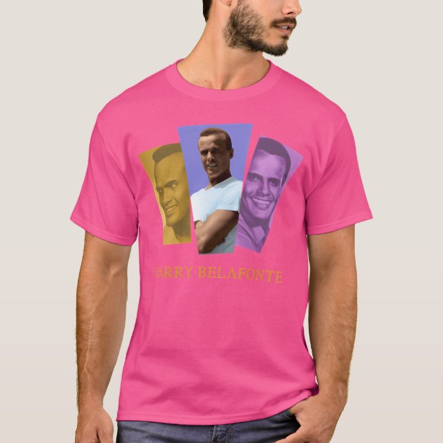 Harry Belafonte - Kung i Calypso T Shirt (Framsida)