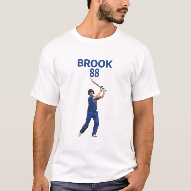 Harry Brook English cricketer T Shirt (Framsida)