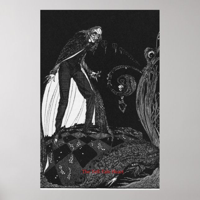 Harry Clarke berättar om sitt hjärta Poster (Framsidan)