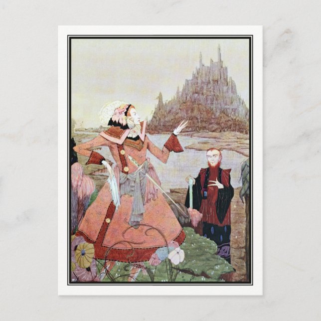 Harry Clarke har gjort sig skyldig till sömn Vykort (Framsida)