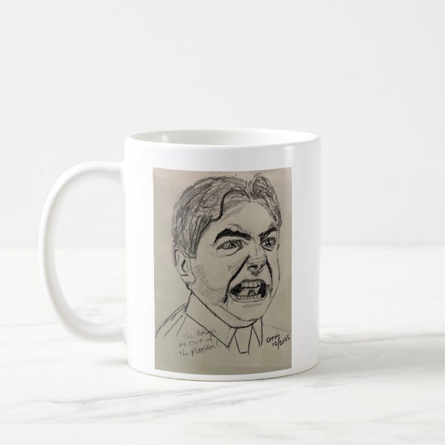 Harry Flugelman (Joe Mantegna) Kaffemugg (Vänster)