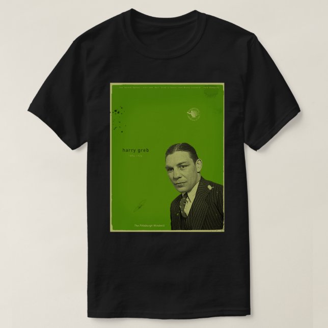 Harry Greb Classic T Shirt Copy (Design framsida)