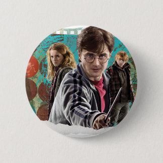 Harry, Hermione och Ron 1 Knapp