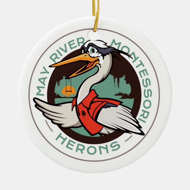 Harry Heronhelgdagprydnaden Julgransprydnad Keramik (Framsidan)