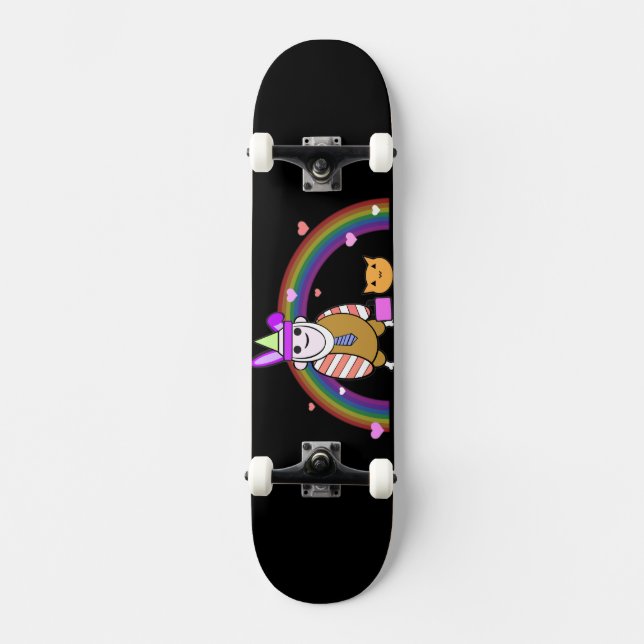 Harry Holidaze Mini Skateboard Bräda 18,7 Cm (Framsida)