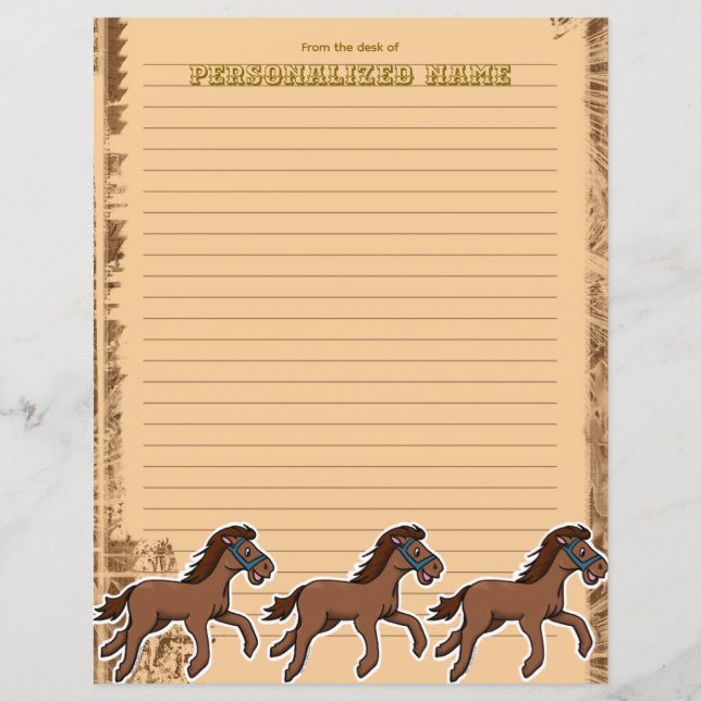 Harry Horse Rustic Lining Papprare Lakan (Framsida)