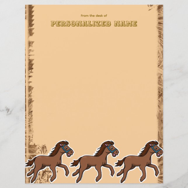 Harry Horse Rustic Unabled Papprare Lakan (Framsida)
