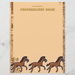 Harry Horse Rustic Unabled Papprare Lakan