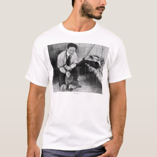 Harry Houdini omkring till flykten från fängelse T Shirt