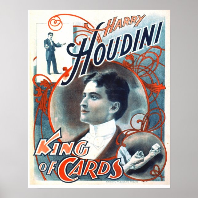 Harry Houdini Poster (Framsidan)