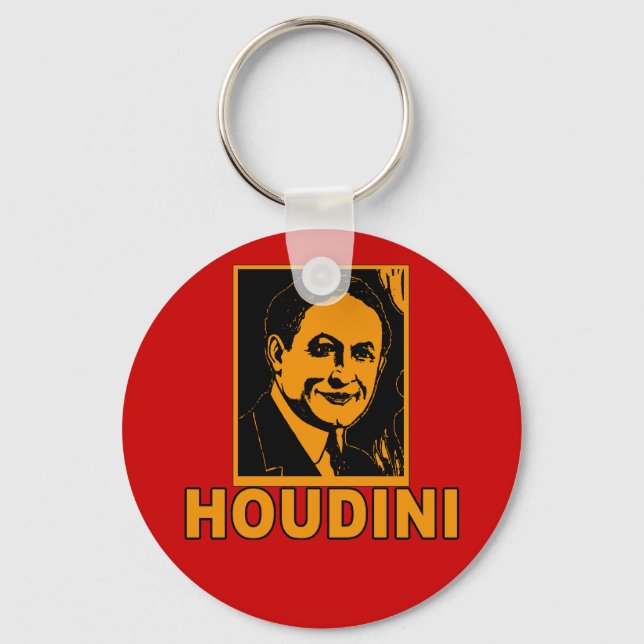 Harry Houdini Poster T-shirts, Mugg, presenter Nyckelring (Framsida)
