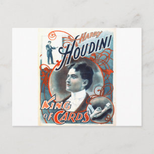 Harry Houdini Vykort