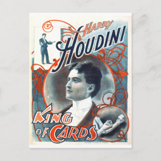 Harry Houdini Vykort