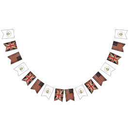 Harry Kärlek Meghan UK & USA flagga Bröllop Buntin