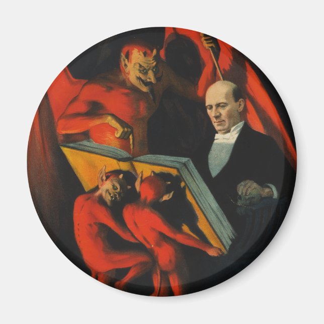 Harry Kellar Poster Magnet (Framsidan)