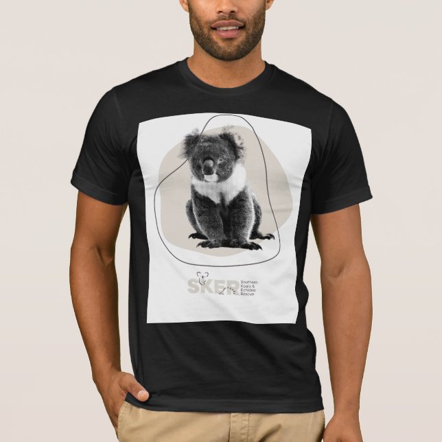 Harry Koala linjedesign T-Shirt (Framsida)