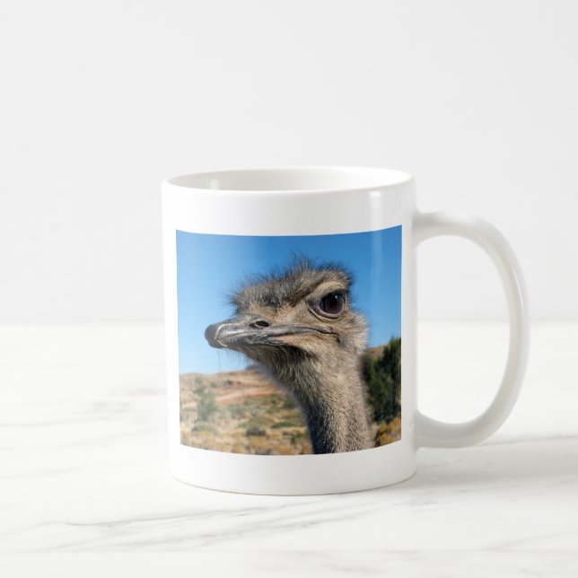 Harry Lycklig Ostrich Kaffemugg (Höger)