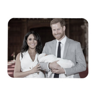 Harry Meghan Archie Magnet