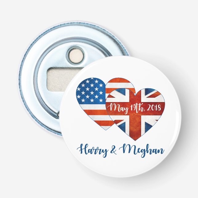 Harry & Meghan Bröllop, 19 maj 2018 Flasköppnare (Framsidan)