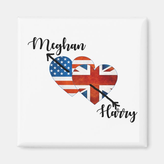 Harry & Meghan Bröllop, 19 maj 2018 Magnet (Framsidan)