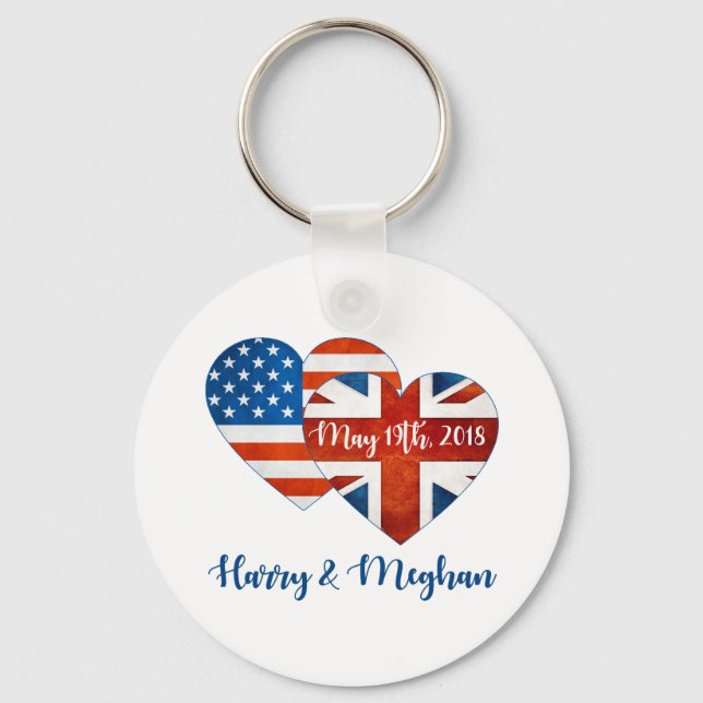 Harry & Meghan Bröllop, 19 maj 2018 Nyckelring (Framsida)