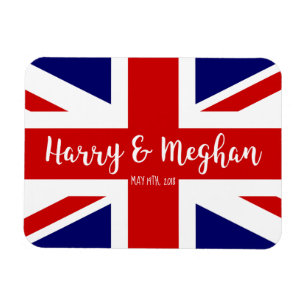 Harry & Meghan Royal Bröllop minneshögtid Magnet