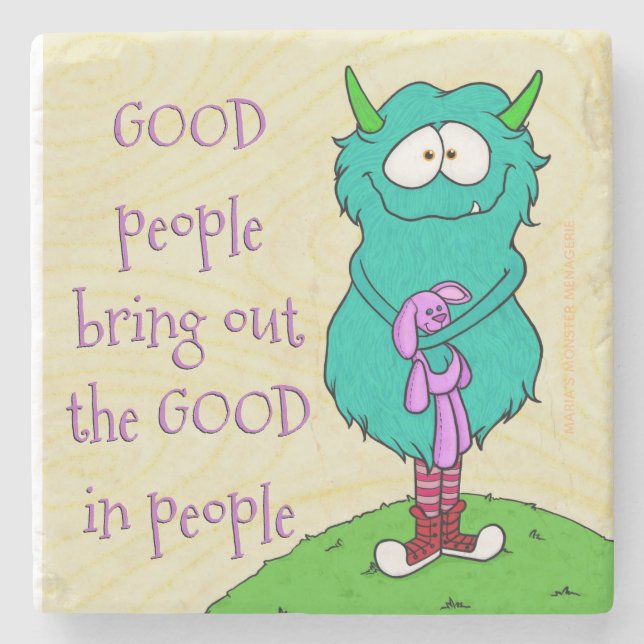 Harry monster w/quote, stenkustfartyg stenunderlägg (Framsidan)