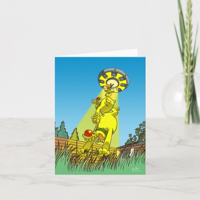 Harry och Henry's abduction notecard Kort (Framsida)