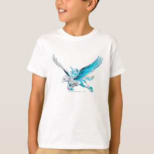 Harry och Hermione på en Hippogriff T-shirt