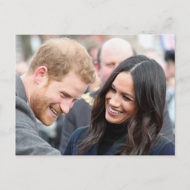 Harry och Meghan, Duke och Duchess of Sussex Vykort (Framsida)