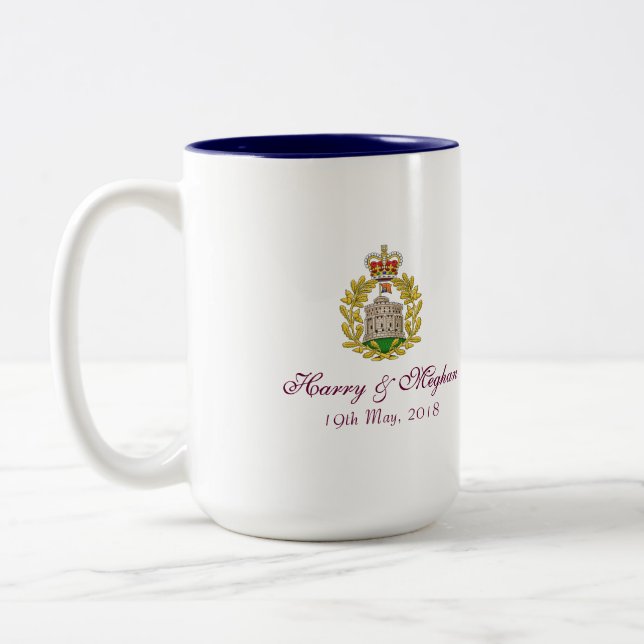 Harry och Meghan jubileums- mugg (Vänster)