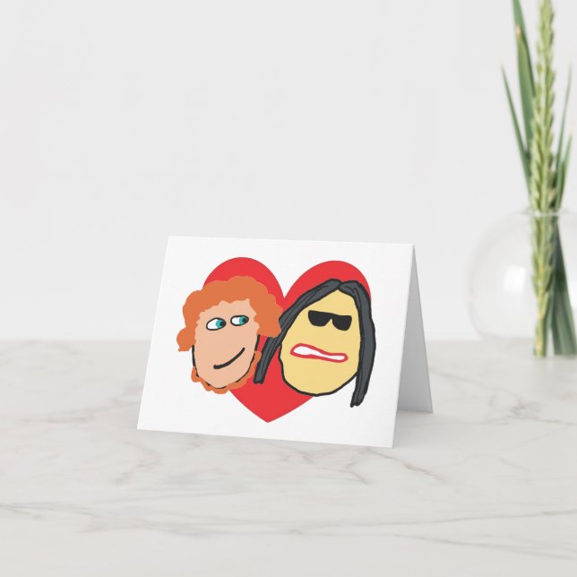 Harry och Meghan Kort (Framsida)
