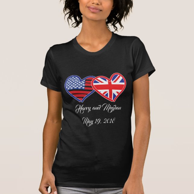 Harry och Meghan T-shirt (Framsida)