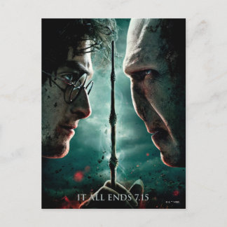 Harry Potter 7 del 2 - Harry vs. Voldemort Vykort