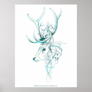 Harry Potter | Aguamenti EXPECTO PATRONUM™ Hjort Poster