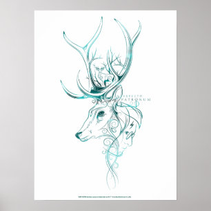 Harry Potter Aguamenti EXPECTO PATRONUM™ Stag Poster